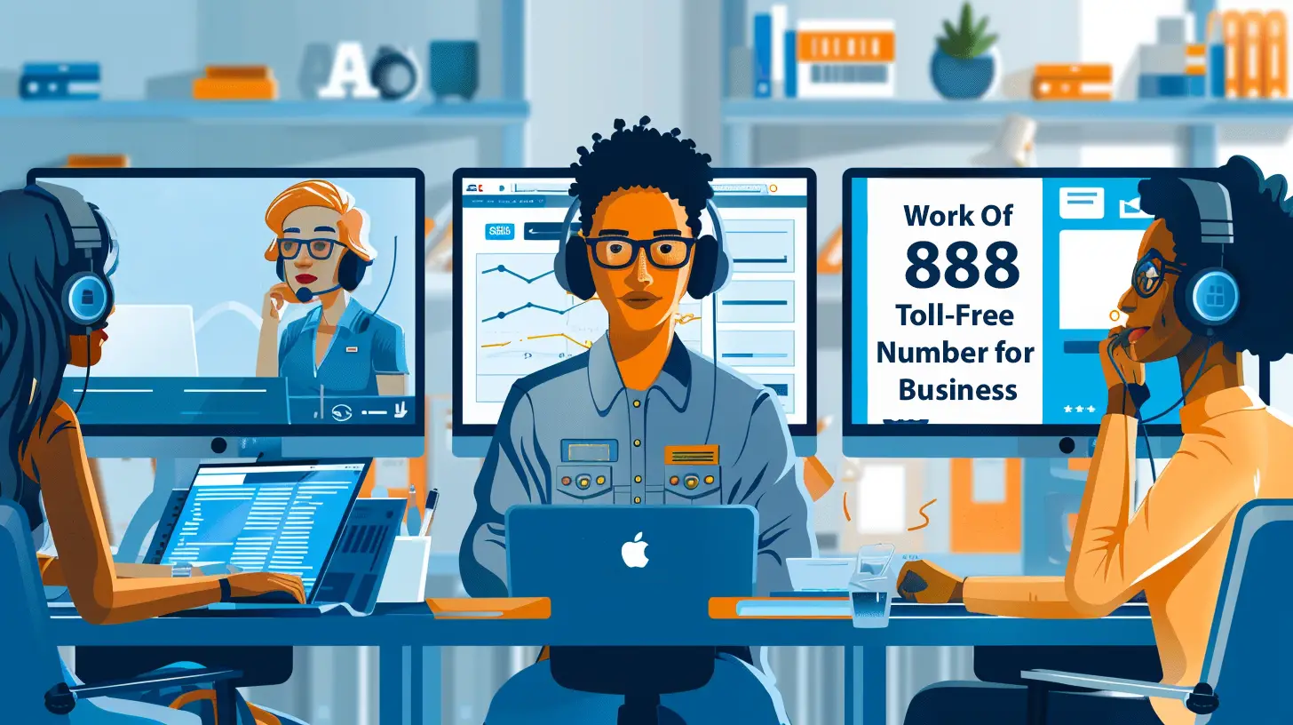 how does 888 area code toll-free number work