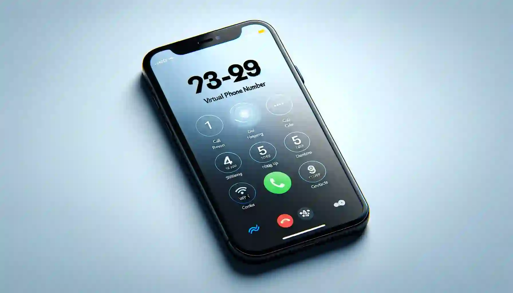 virtual phone number app for iPhone