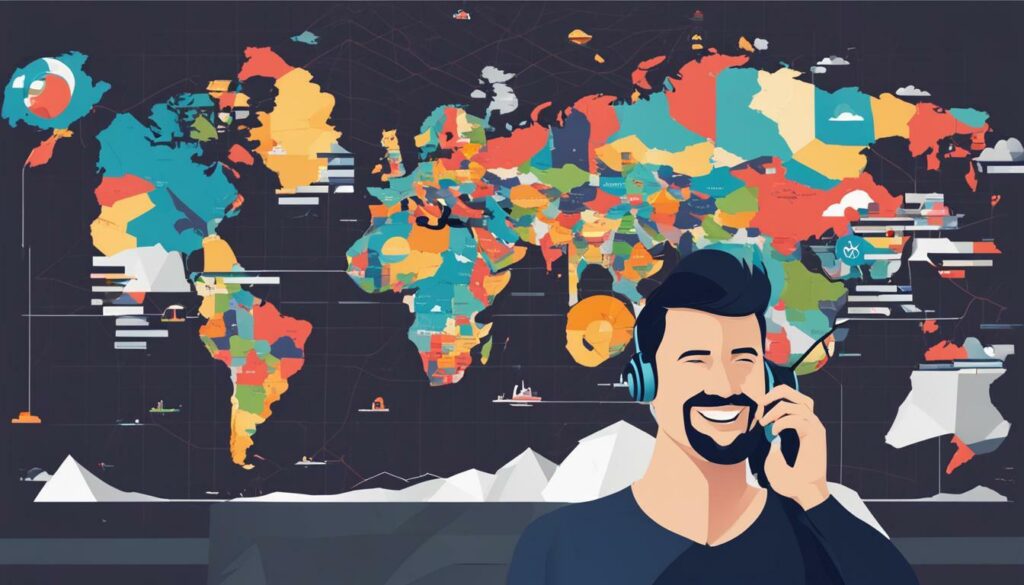 تماس های نامحدود در سراسر جهان