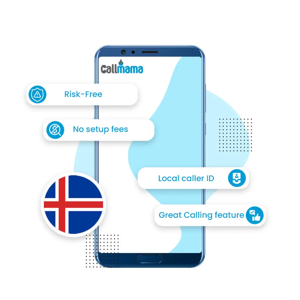 Iceland virtual phone number