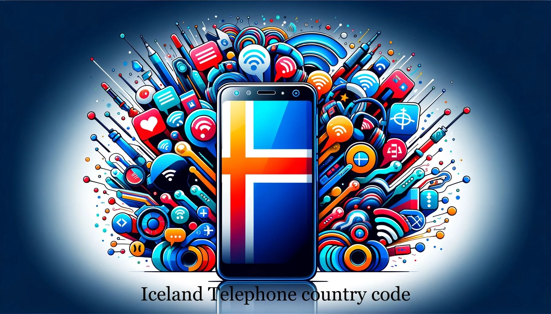 أيسلندا رمز الهاتف الدولي