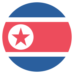 vexillum pro septentrione Corea-svgrepo-com