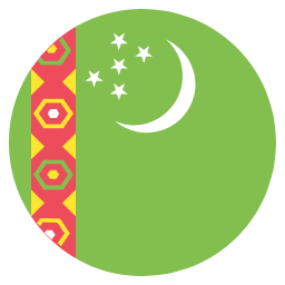Flagge-für-Turkmenistan-svgrepo-com