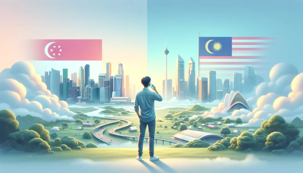 Come chiamare la Malesia da Singapore