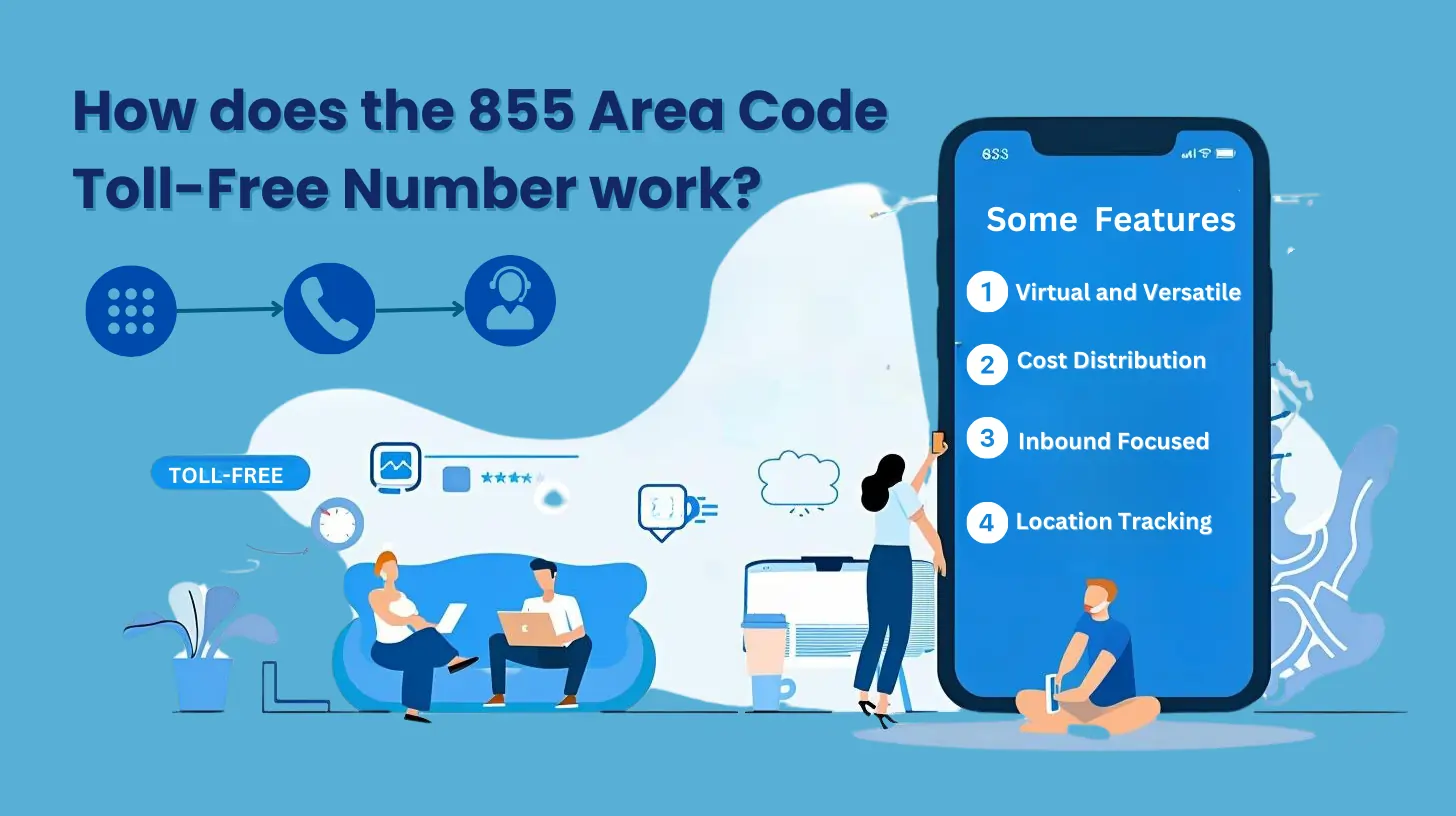 How does the 855 Area Code Toll-Free Number work