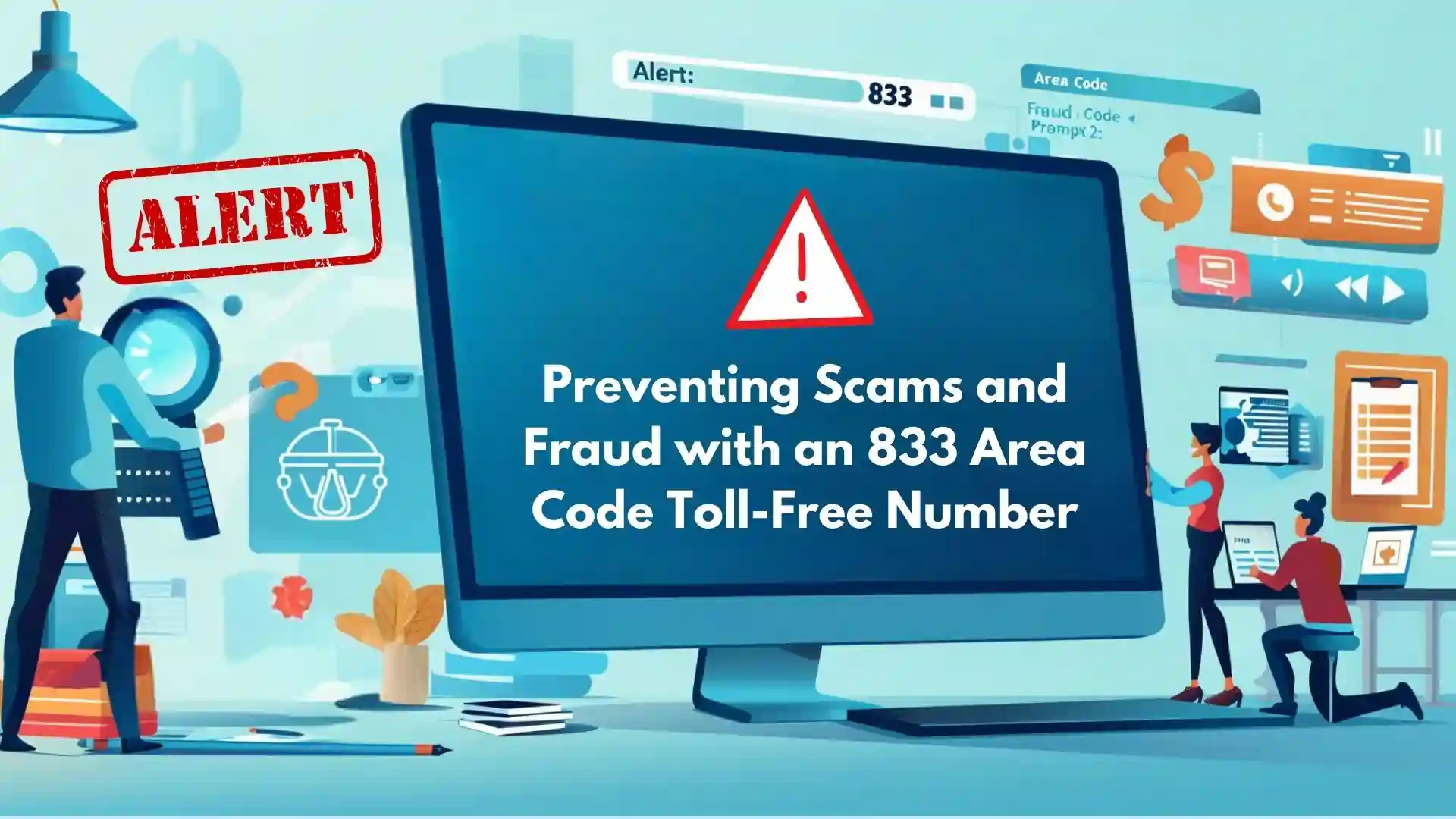 Preventing Scams and Fraud with an 833 Area Code