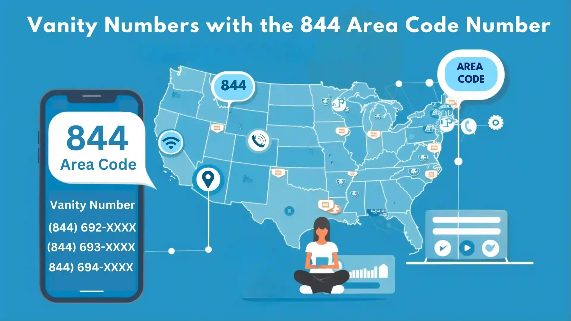 844 Area Code Number