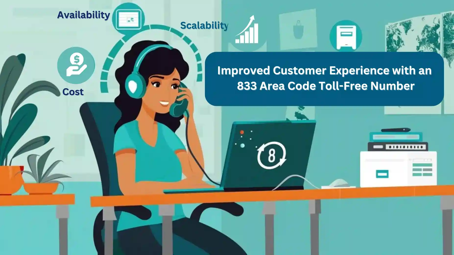 833 Area Code Toll-Free Number