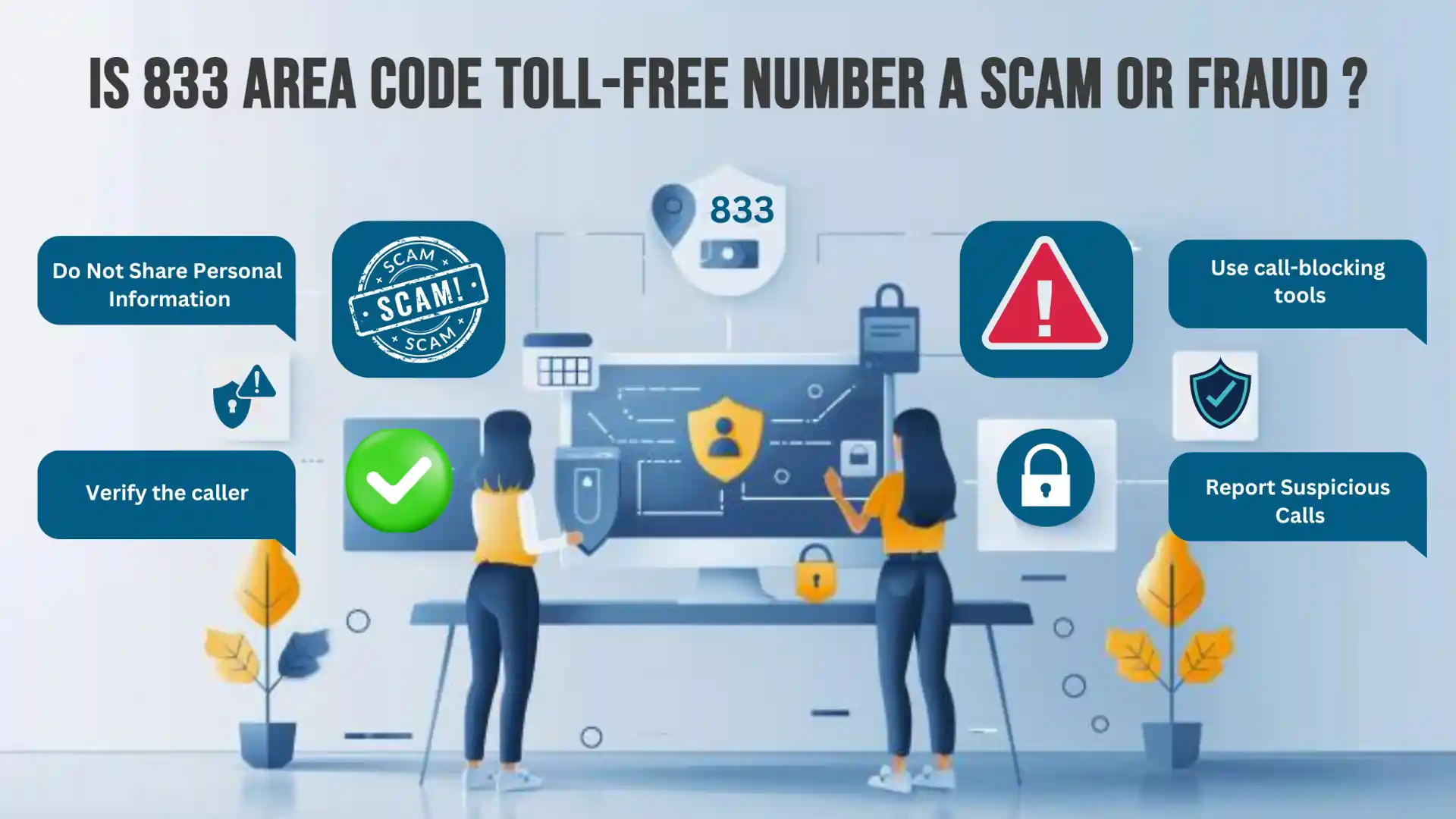Is an 833 Area Code a scam or fraud