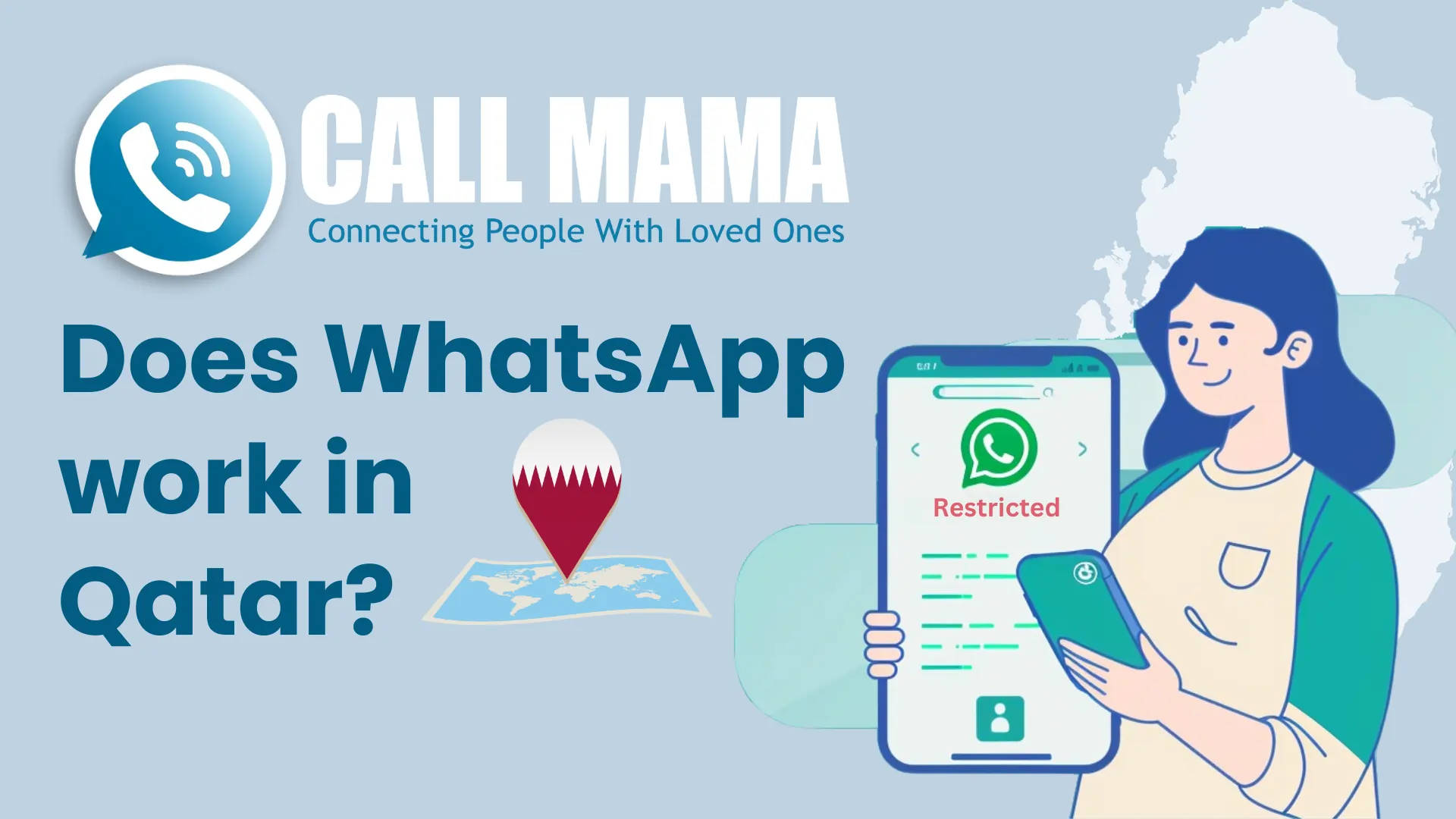 calmama is WhatsApp Alternatives in Qatar