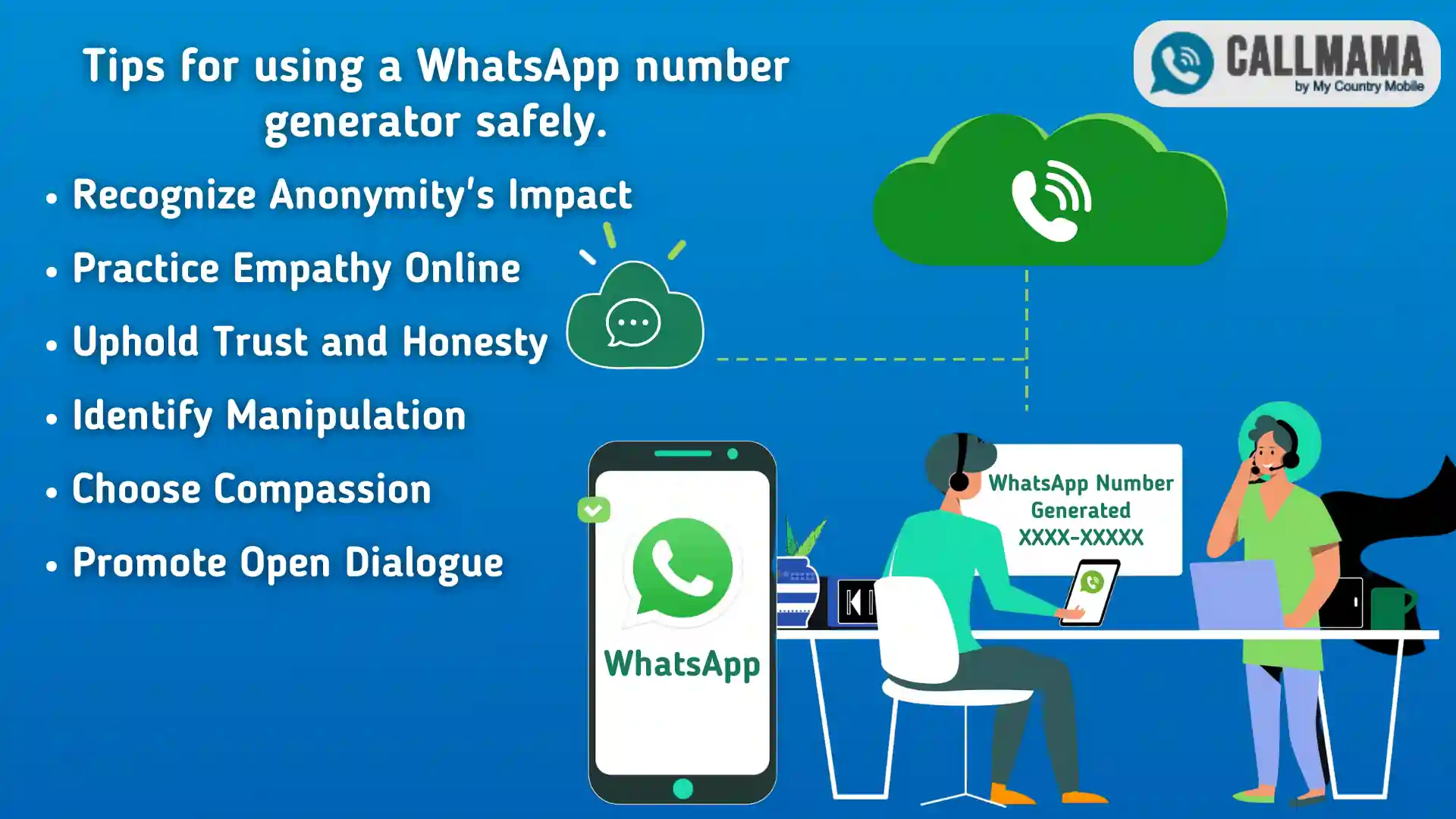 Tips for using a WhatsApp number generator