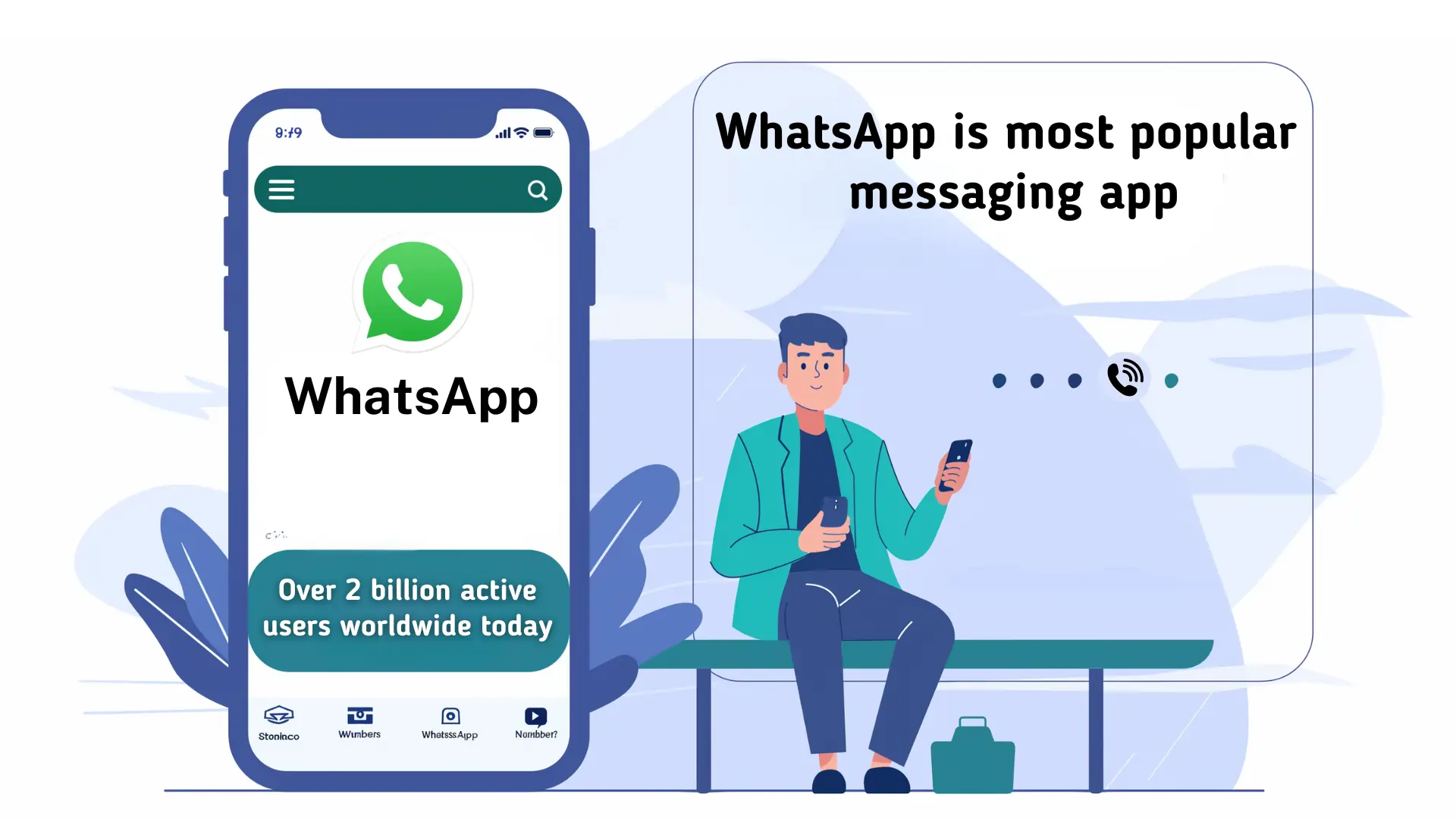 WhatsApp is a popular messaging app