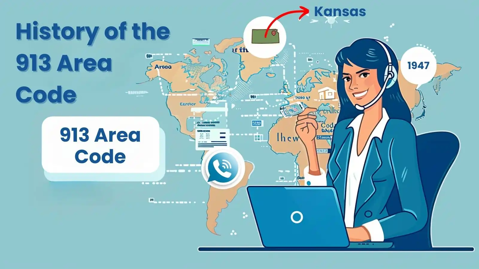 History of the 913 Area Code
