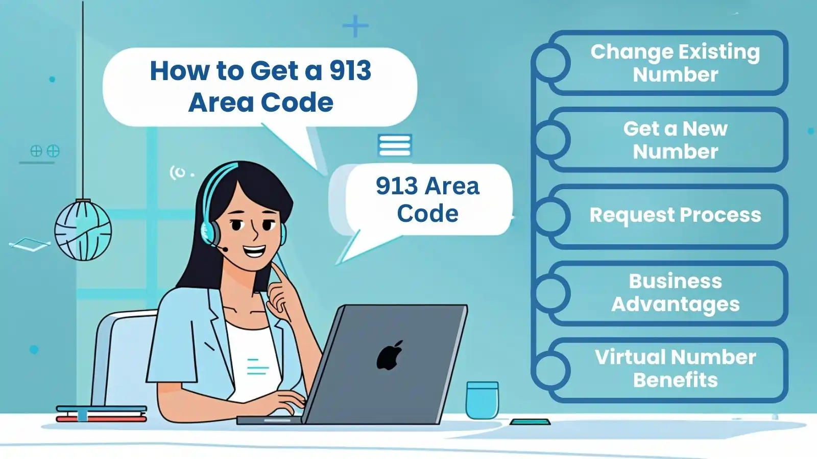How to Get a 913 Area Code