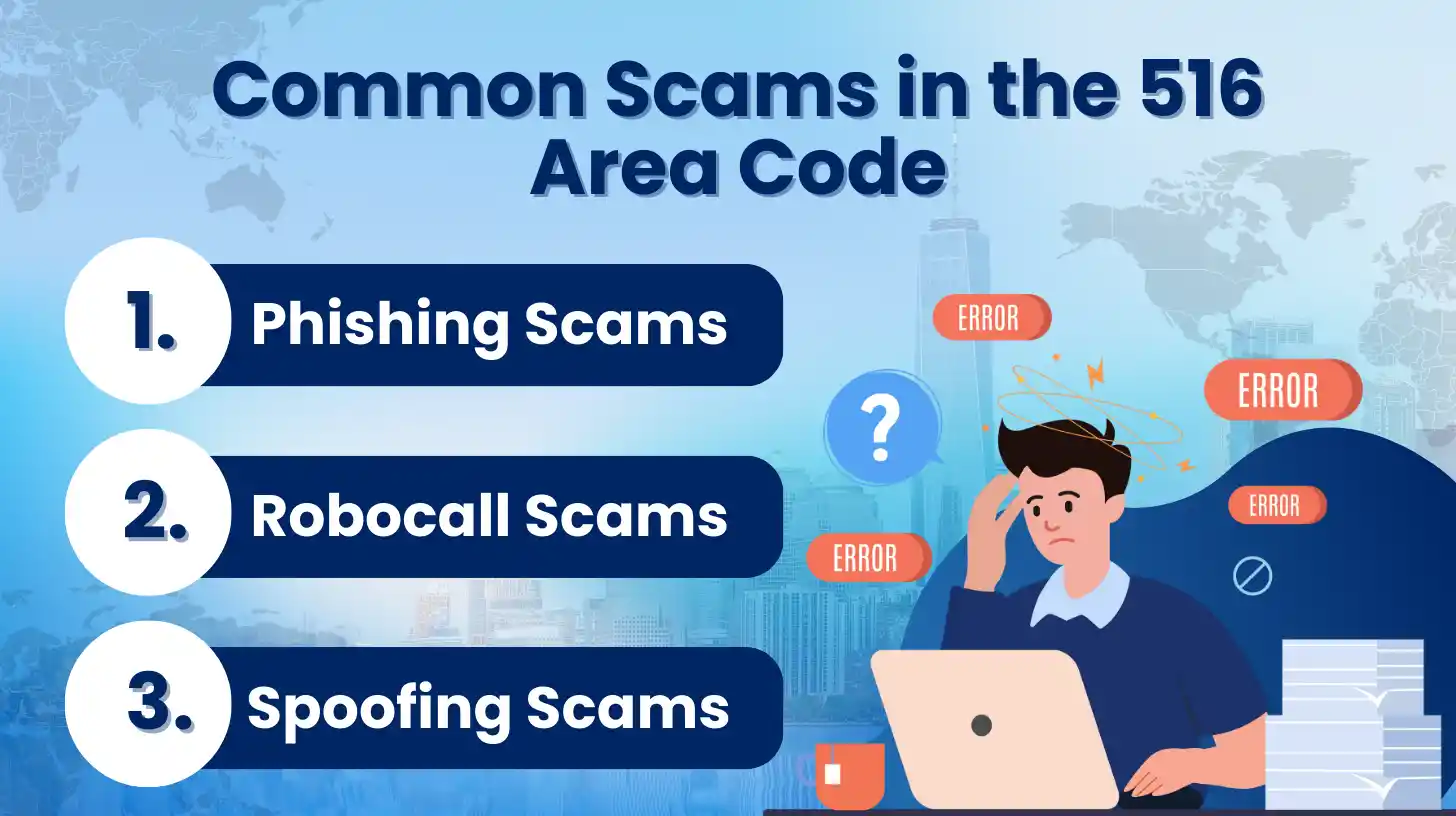 Common Scams in the 516 Area Code