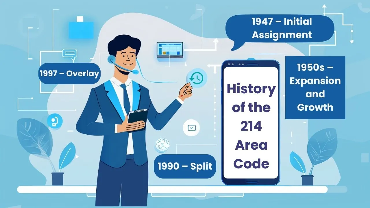 History of the 214 Area Code