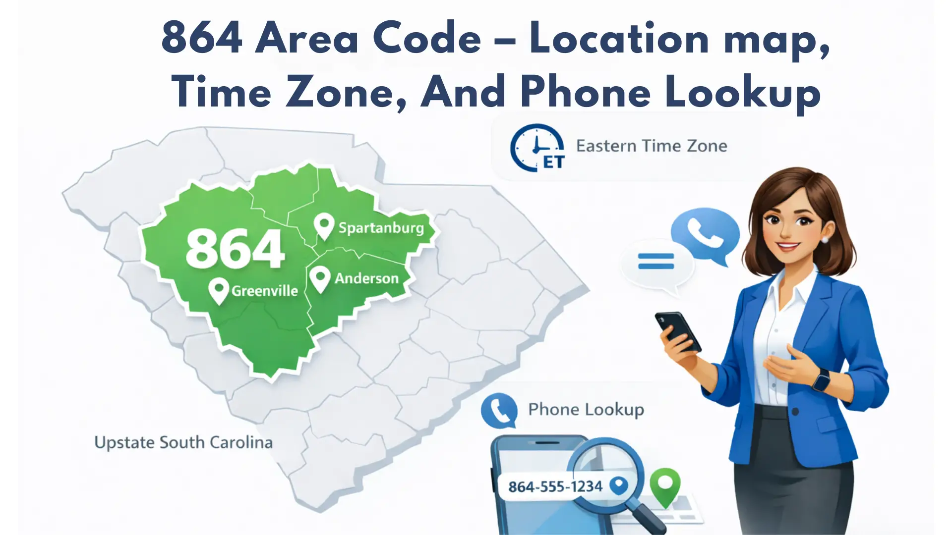 864 Area Code : Complete Guide to Upstate SC Phone Numbers
