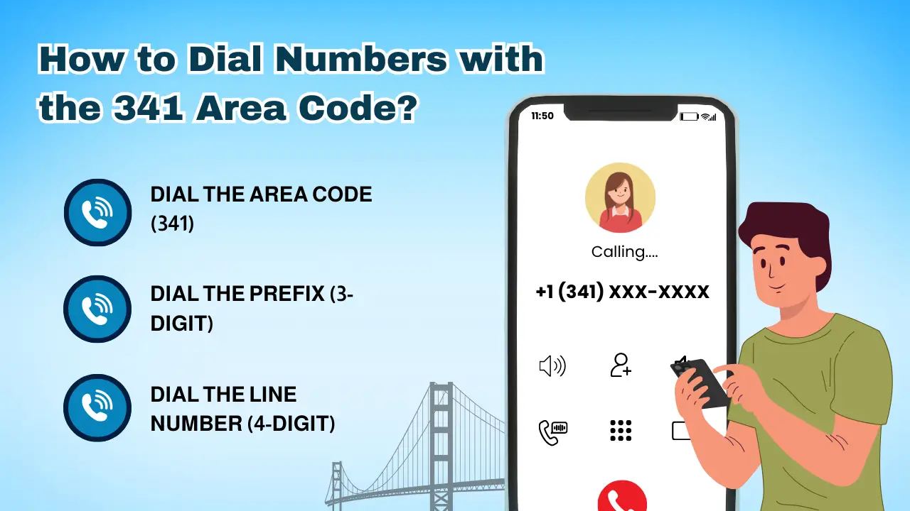 How to Dial Numbers with the 341 Area Code