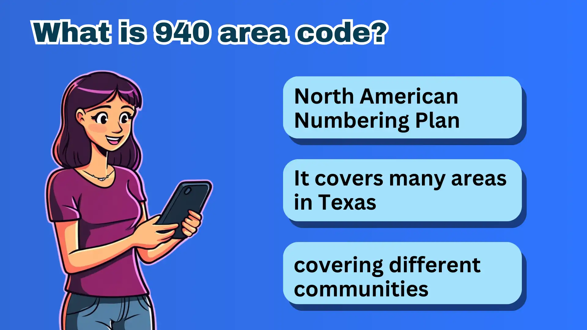 What is 940 area code