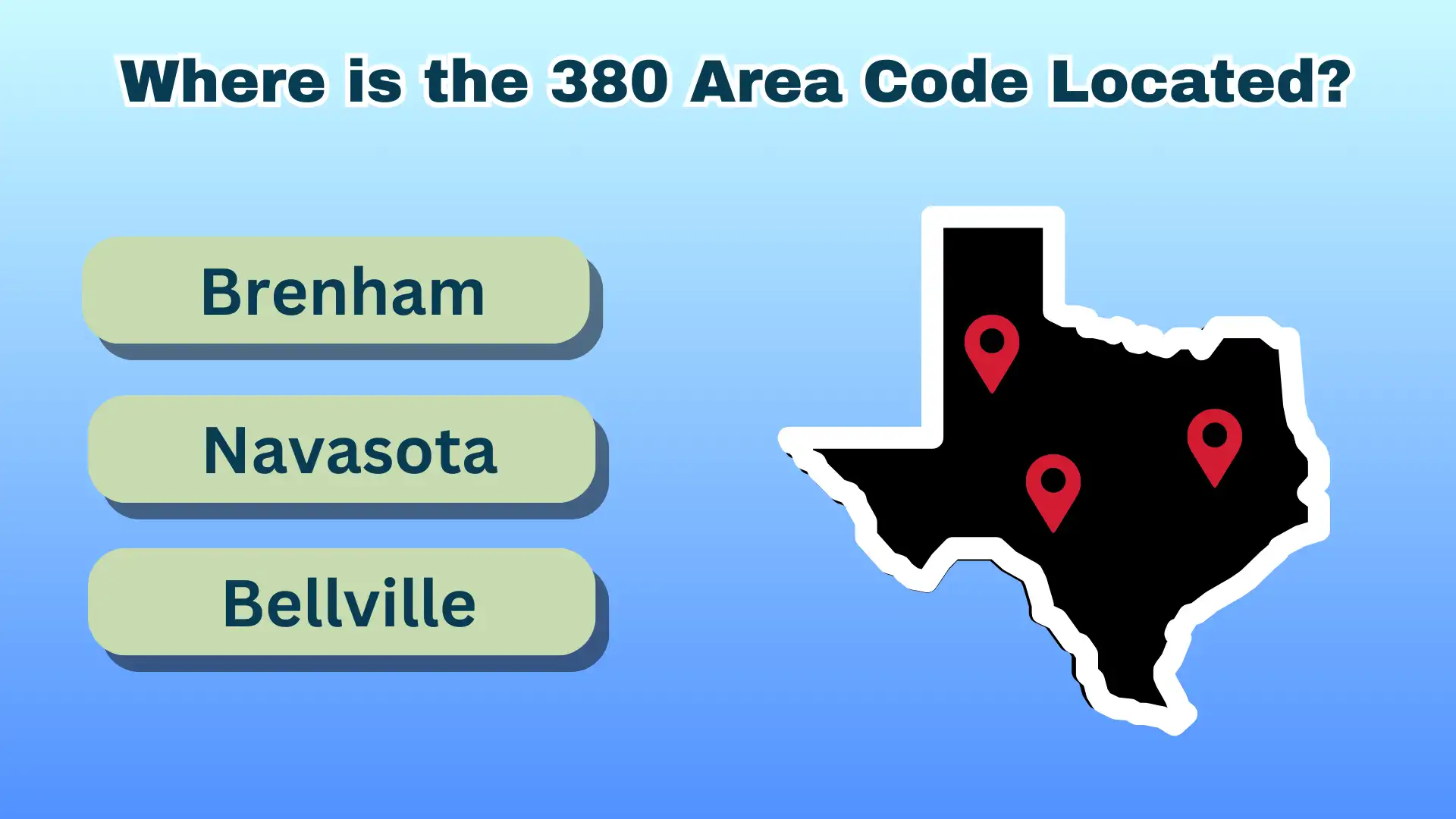 Where is the 979 area code Located