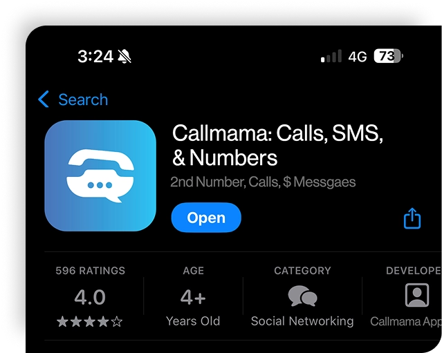 Person easily setting up a virtual phone number for hassle-free business communication