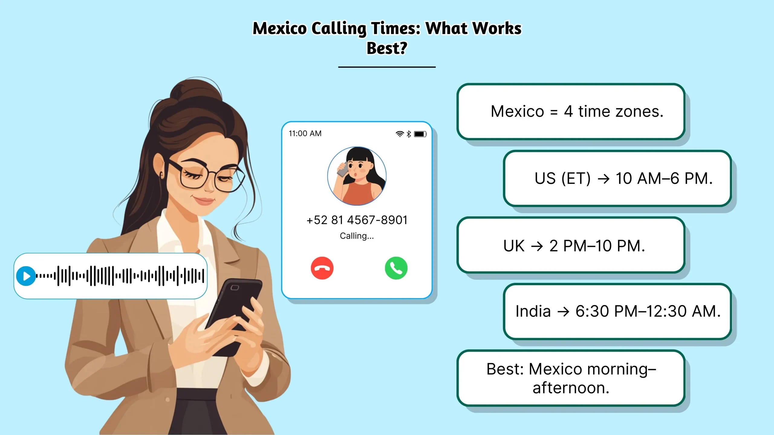 Mexico Calling Times_ What Works Best