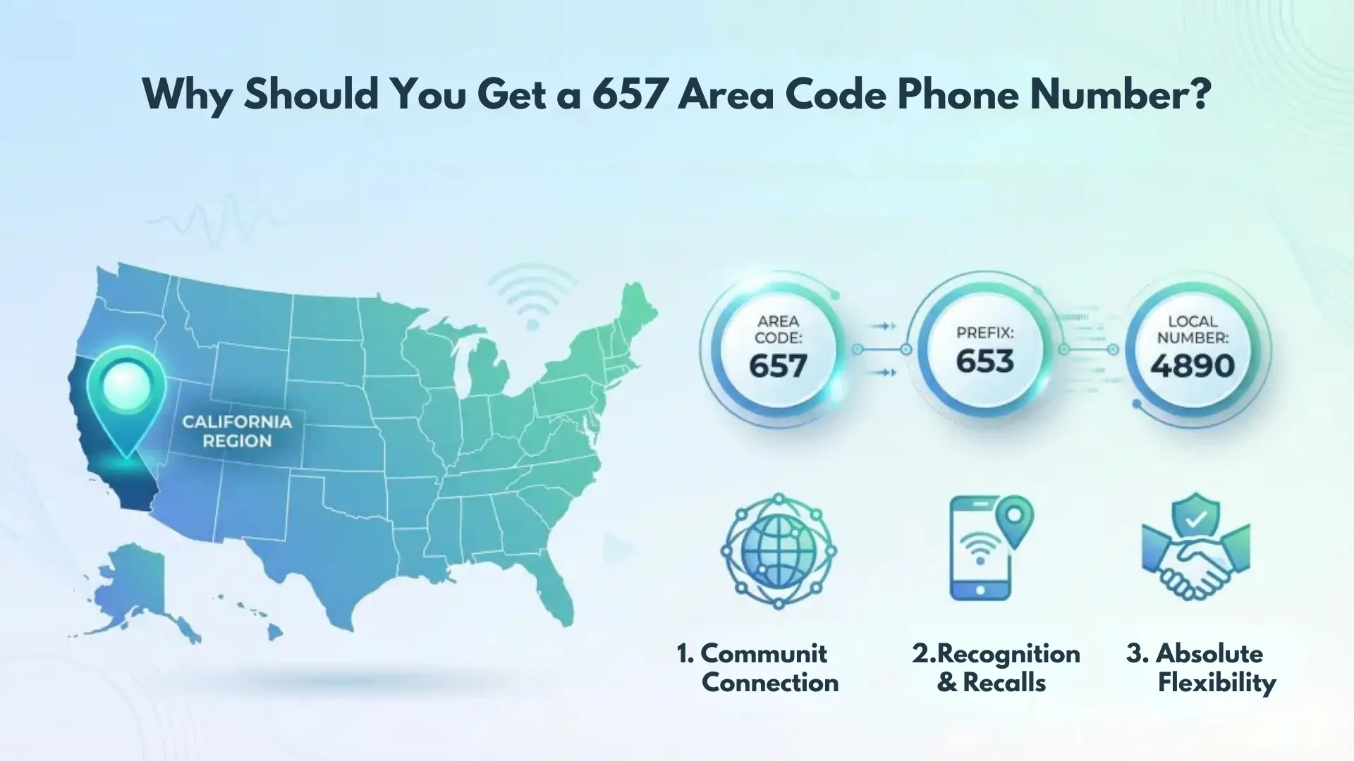 Why Should You Get a 657 Area Code Phone Number?