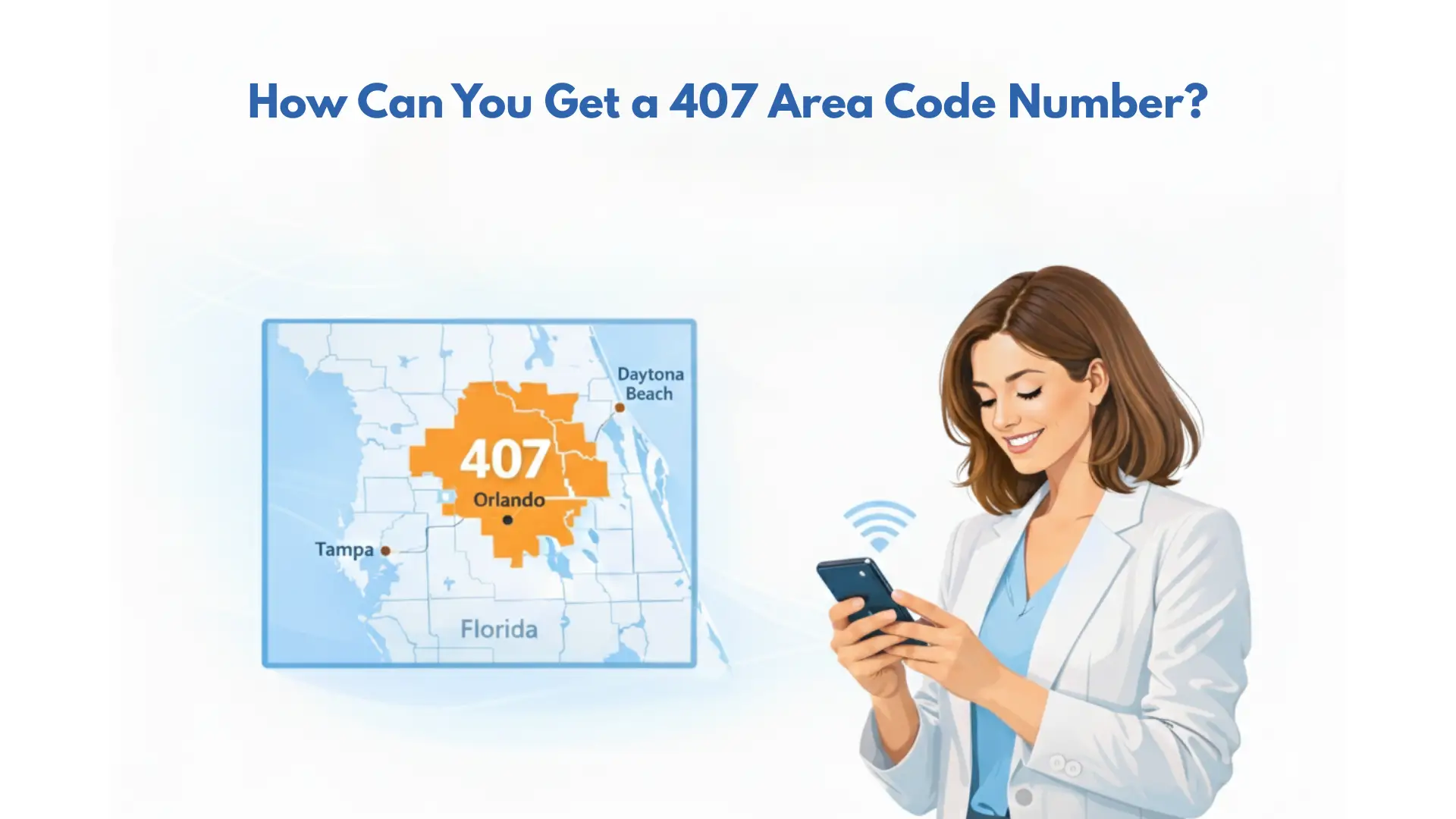 How Can You Get a 407 Area Code Number?